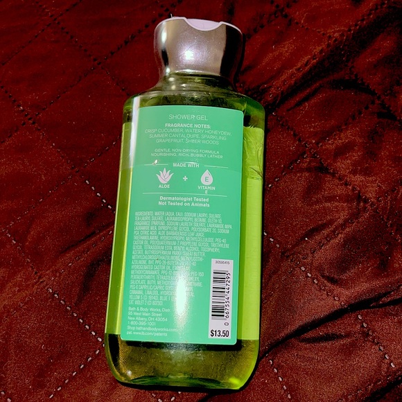 Cucumber Melon shower gel bath and body works - Picture 2 of 2